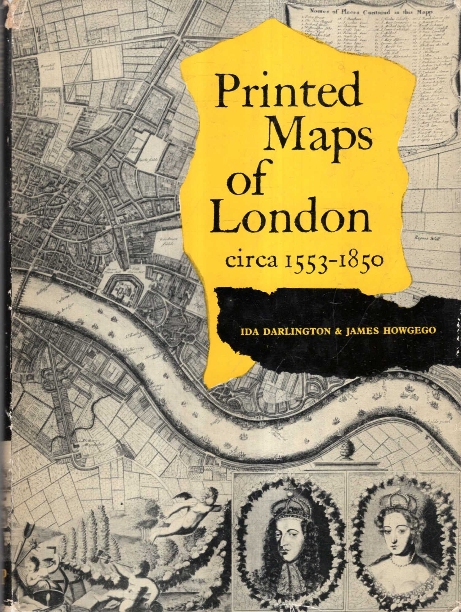 Printed Maps Of London Circa 1553 1850   234289 